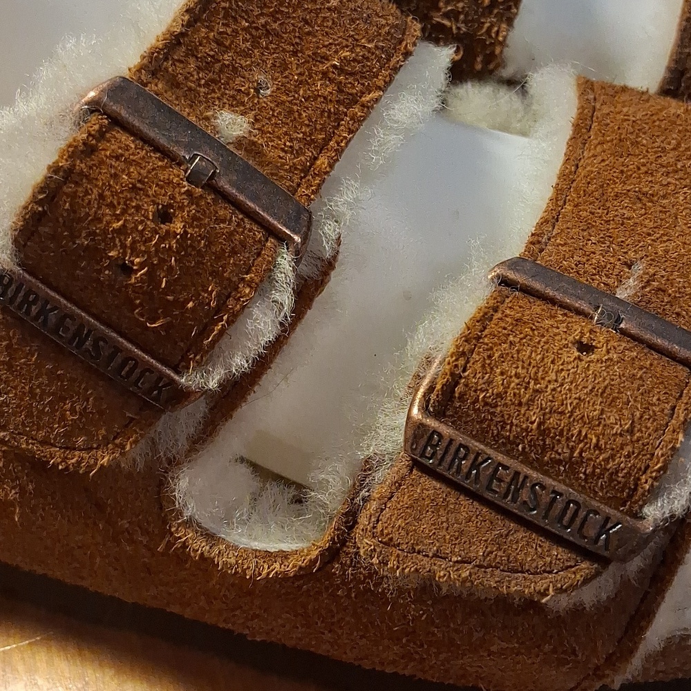 Birkenstock Suede With Fur Size 40 - Picture 6 of 9